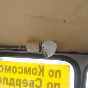 Пример установки видеокамер в маршрутном такси